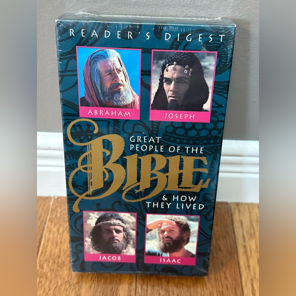 VHS |Brand New 1995 Reader’s Digest Great People of the Bible and How They Lived